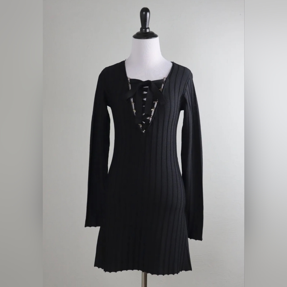 ♡NWT♡ For Love and Lemons Knitz Simone mini dress (M)